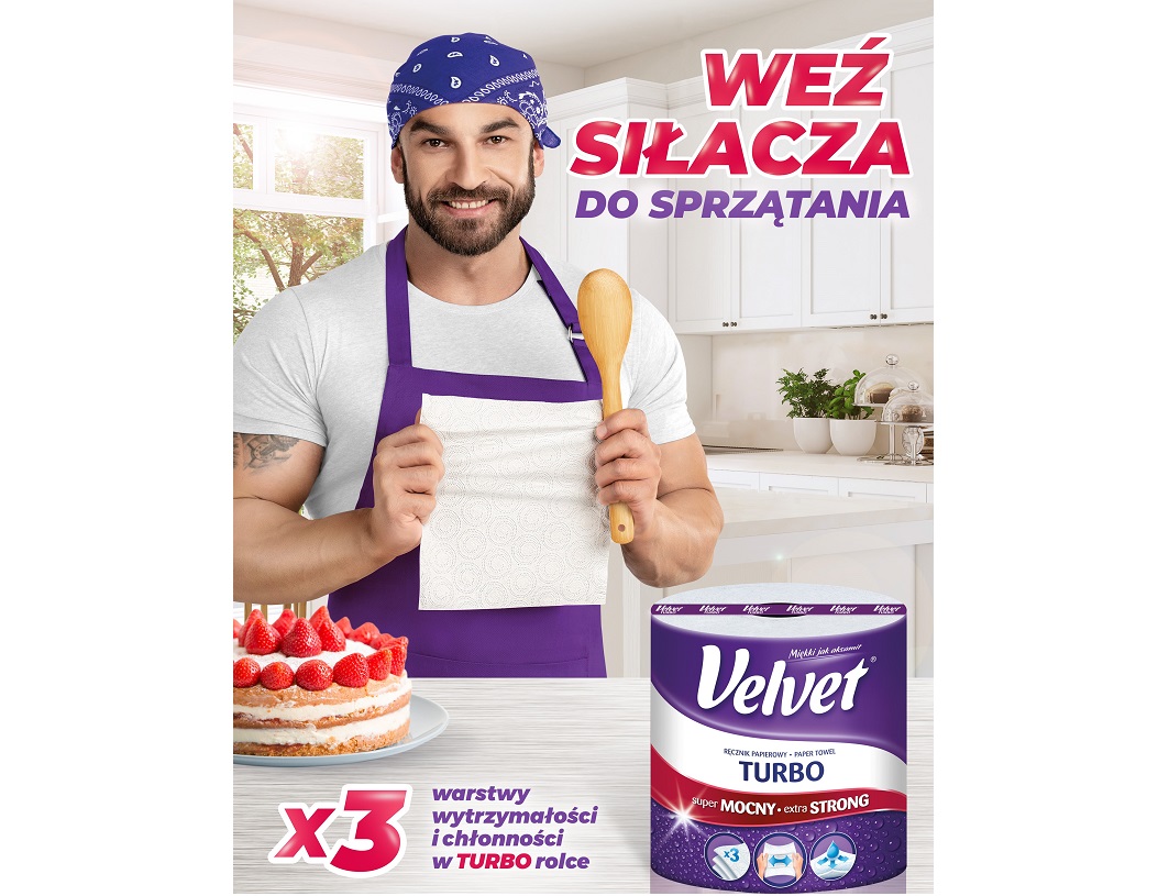 Weź siłacza do sprzątania – Velvet Turbo