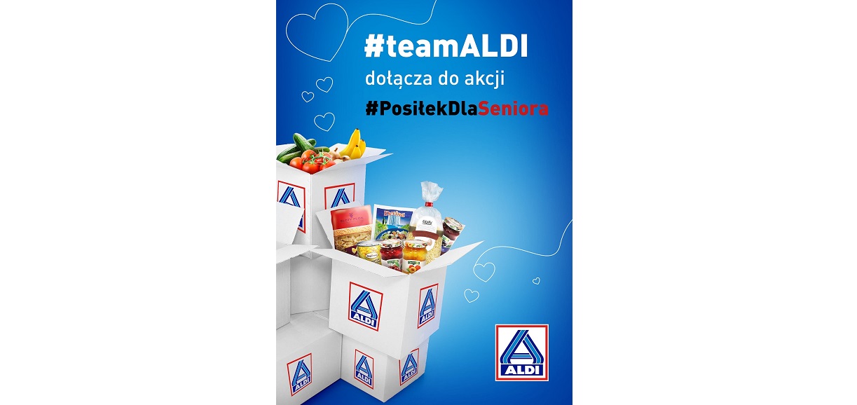 Aldi dołącza do akcji #PosiłekDlaSeniora