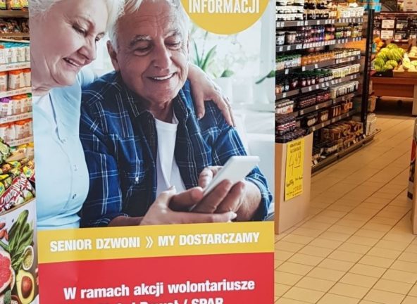SPAR dowozi zakupy poznańskim seniorom