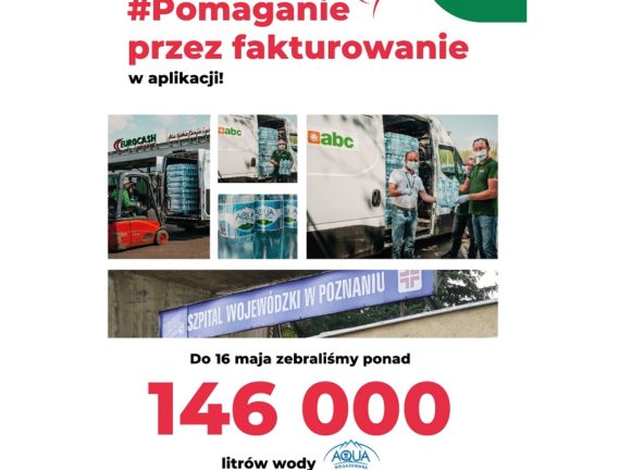 Eurocash Cash & Carry zebrało ponad 146 tys. litrów wody dla szpitali