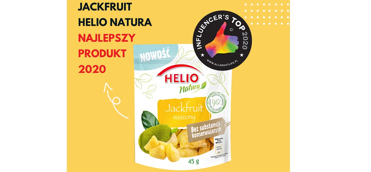 Jackfruit HELIO Natura laureatem Influencer’s Top 2020