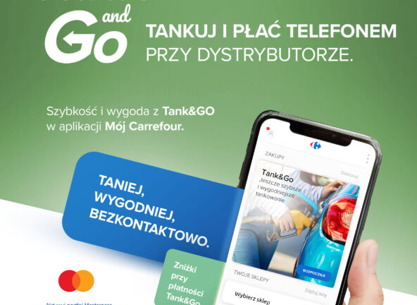 Carrefour Polska uruchamia nową usługę Tank&Go