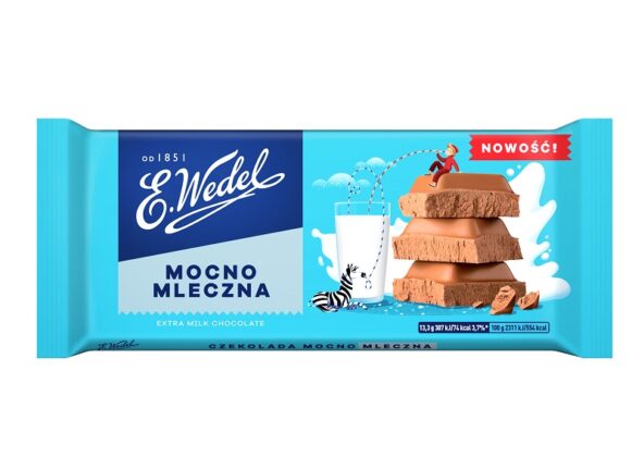 Nowa linia czekolad Mocno Mlecznych od E.Wedel