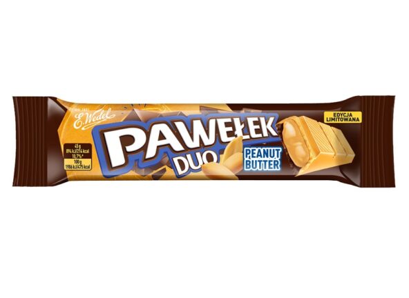 Pawełek Duo Kokos i Peanut Butter –  limitowane nowości od E.Wedel