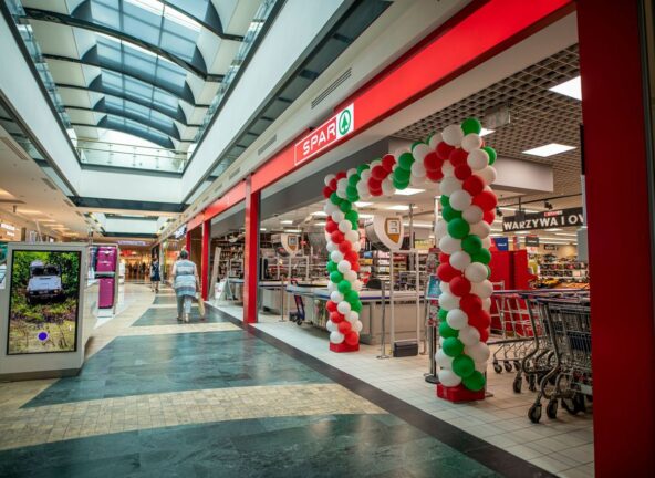 Nowy sklep SPAR w Płocku w Galerii Mazovia