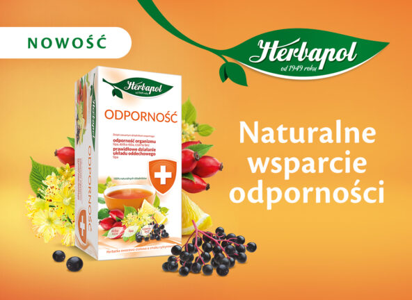 Odporność – nowa herbatka funkcjonalna w portfolio marki Herbapol
