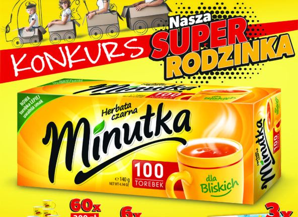 Konkurs marki Minutka - „Nasza Super Rodzinka”