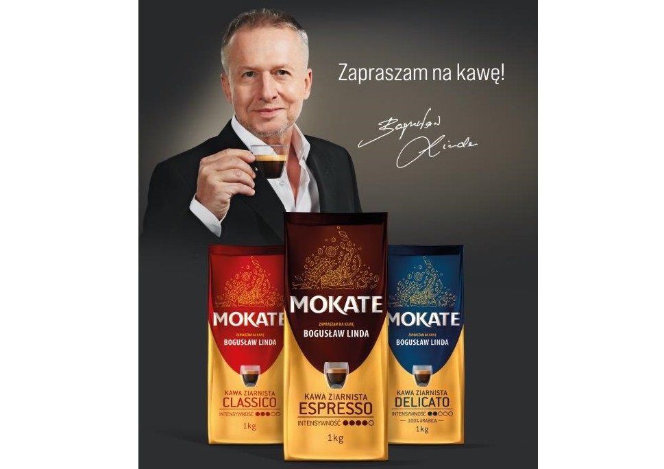 Kampania kawy ziarnistej Mokate