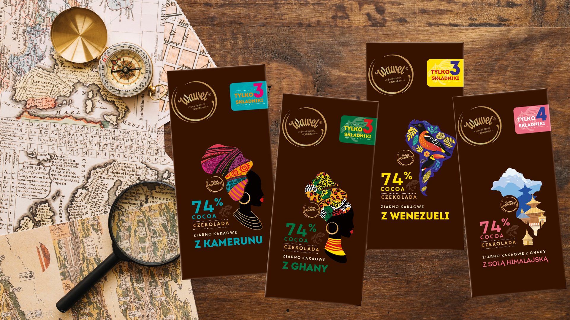 Nowa linia czekolad premium „Ziarna Świata” z Wawelu