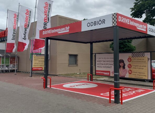 Muszkieterowie rozwijają usługę Intermarché Drive