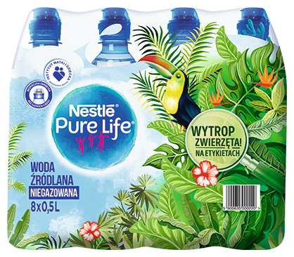 Nowe etykiety Nestlé Pure Life dla młodych odkrywców