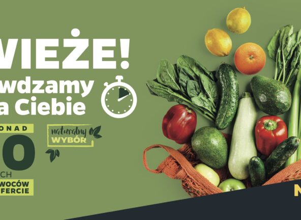 Netto startuje z akcją promowania świeżości warzyw i owoców
