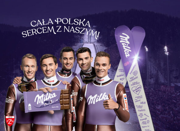 Trwa trzecia odsłona kampanii „Milka. Sercem z Naszymi”