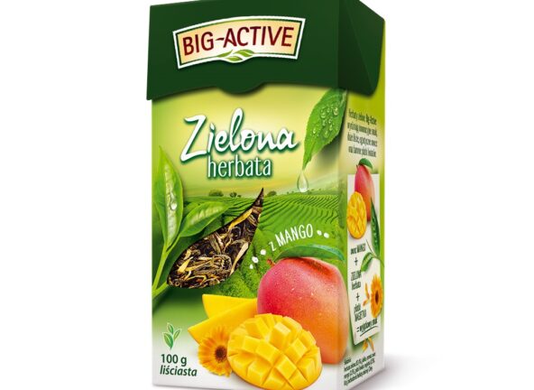 Big-Active poszerza portfolio o liściastą Herbatę Zieloną z Mango