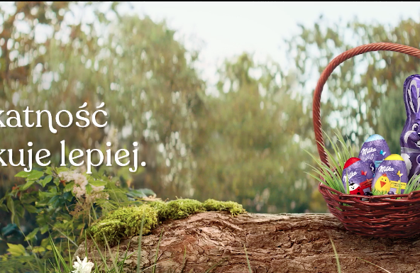 Milka z nowym wielkanocnym spotem reklamowym
