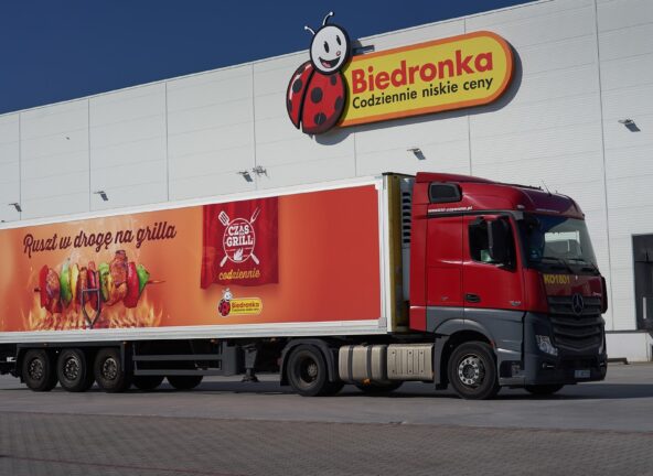 Flota Biedronki wykorzystywana jako platforma marketingowa