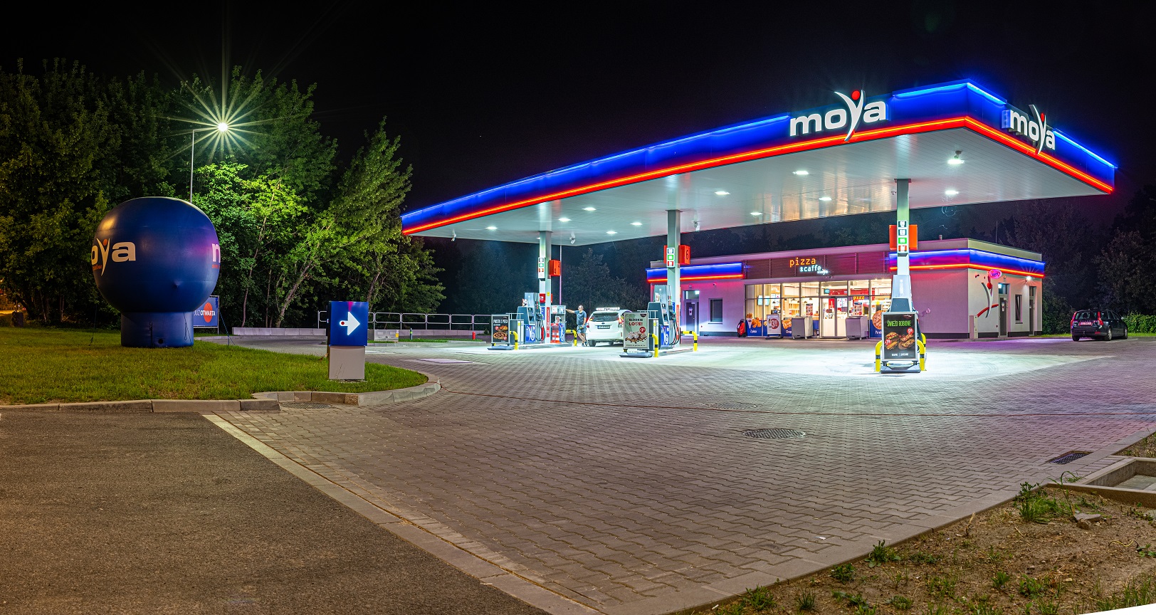 W Łodzi została otwarta siódma stacja paliw Moya