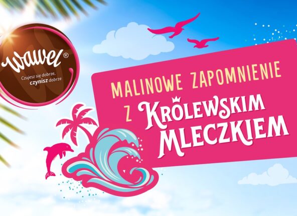 Królewskie Mleczko Malinowe – nowość od firmy Wawel