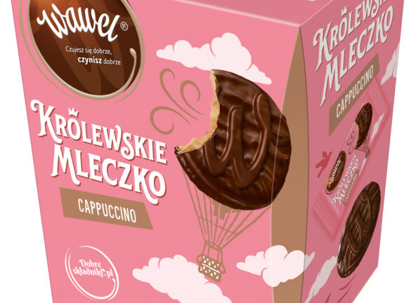 Królewskie Mleczko Cappuccino – nowy smak od marki Wawel