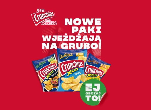 Crunchips z kampanią wspierającą relaunch marki