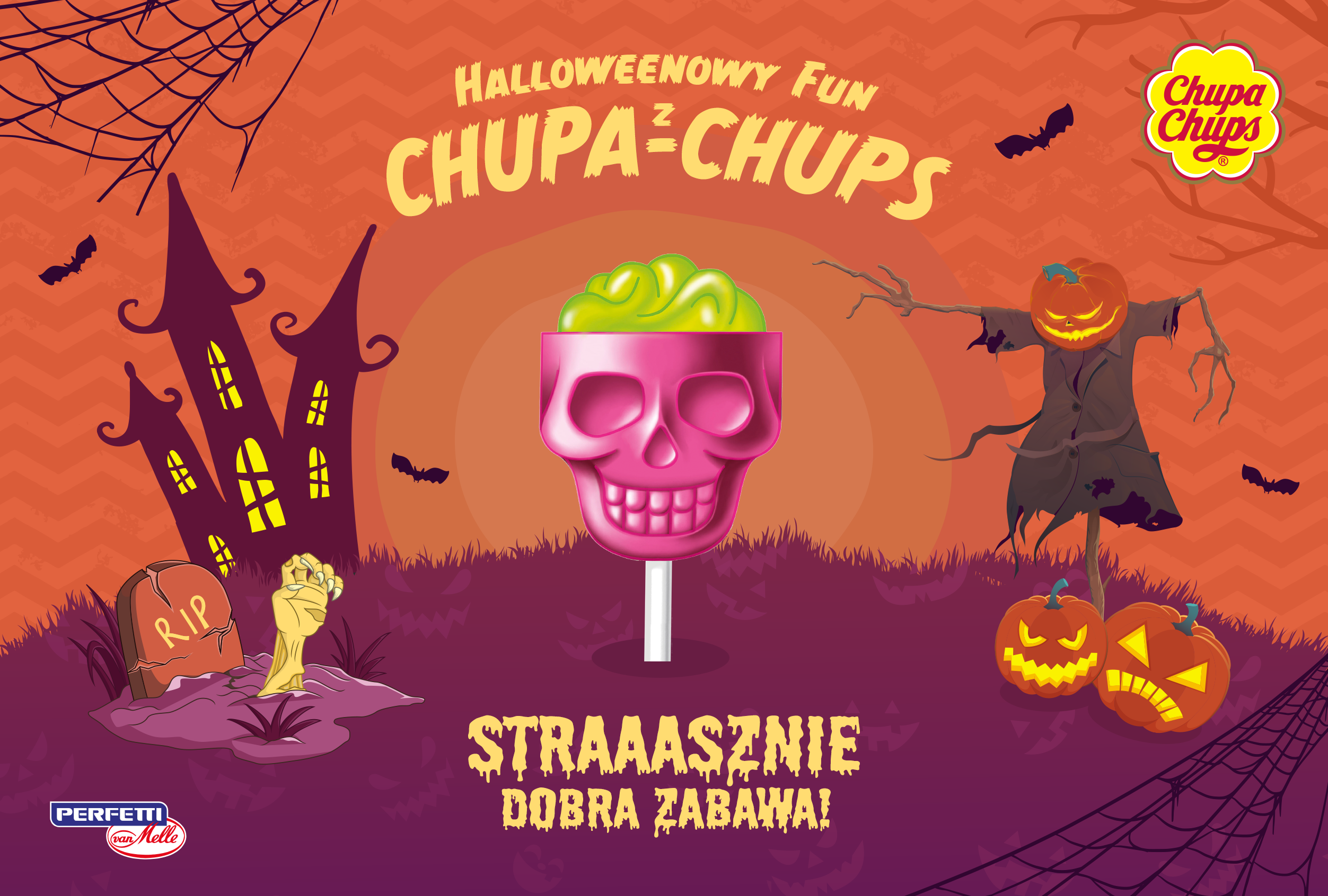 Halloweenowy FUN z Chupa Chups