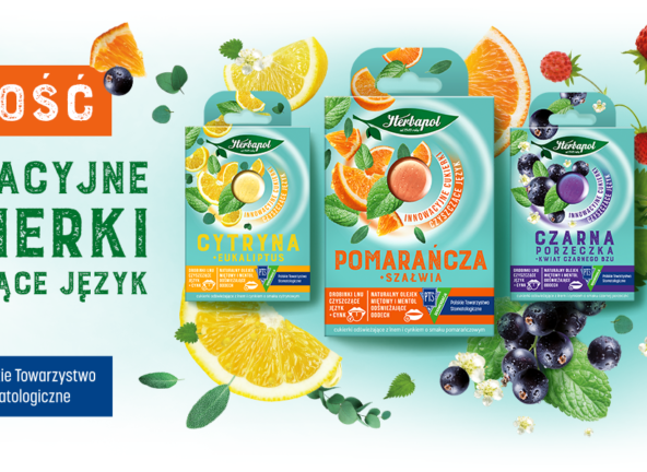 Marka Herbapol rozszerza portfolio o kategorię innowacyjnych cukierków czyszczących język
