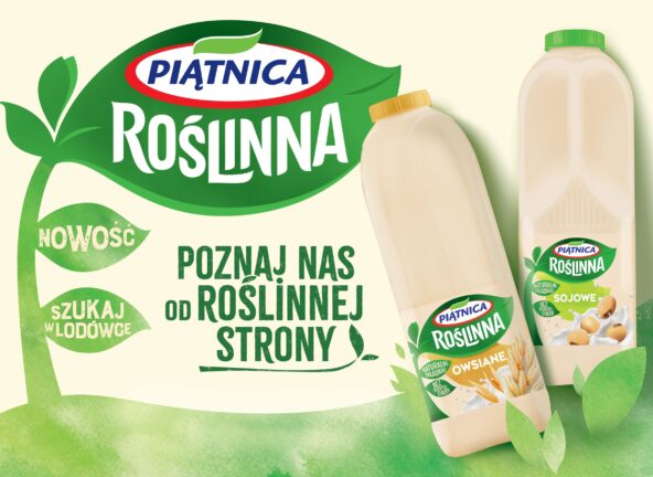 Piątnica wprowadza napoje roślinne