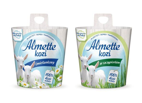 Almette – puszyste serki z koziego mleka