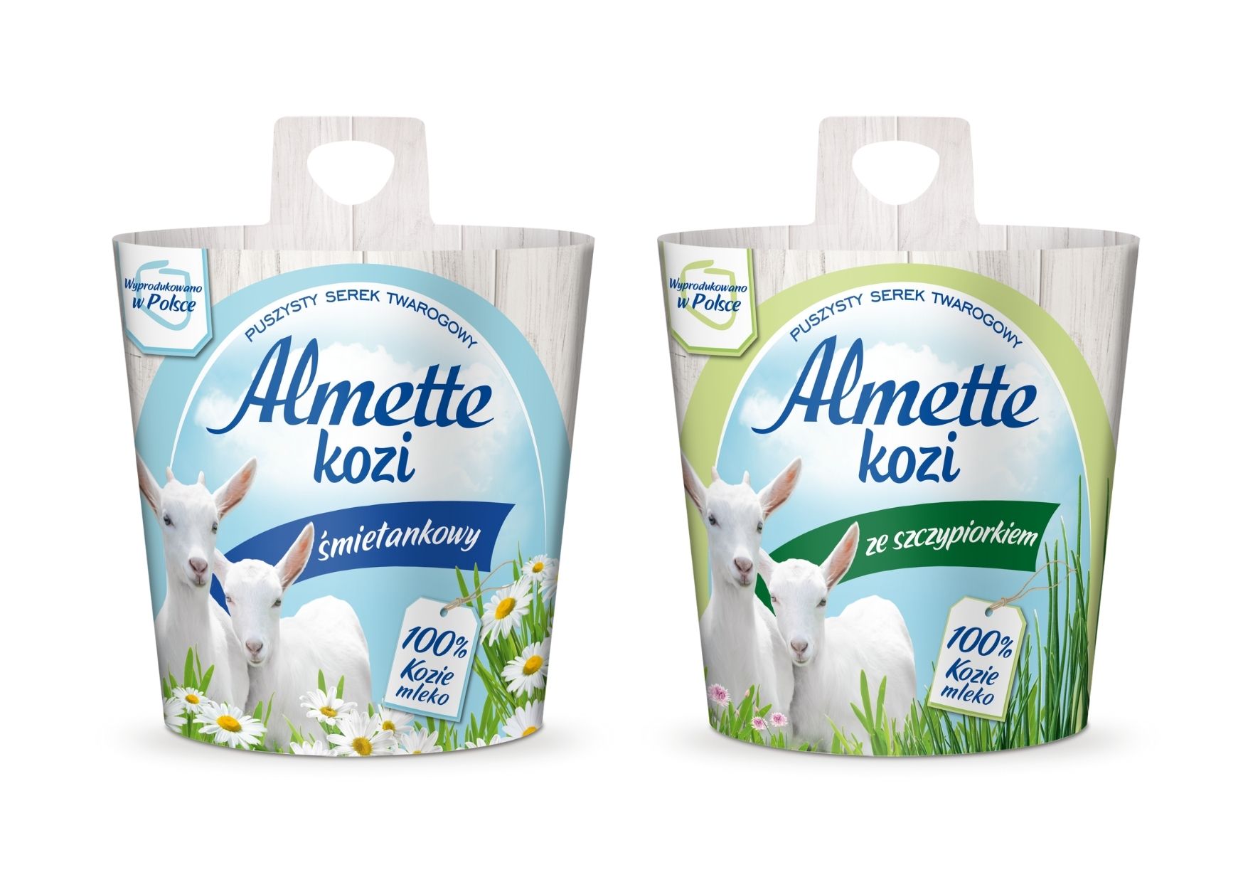 Almette – puszyste serki z koziego mleka