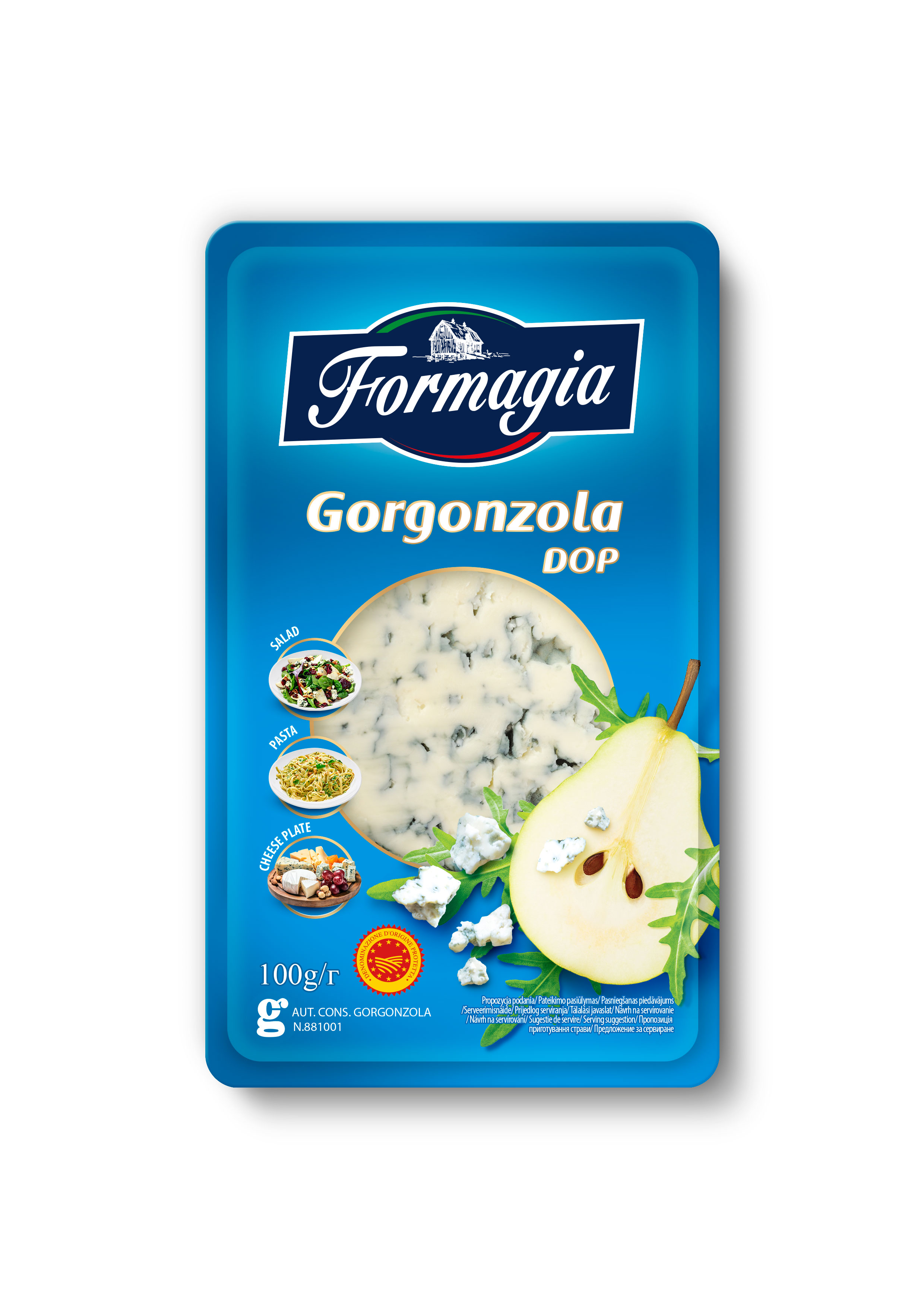 Formagia Gorgonzola 100g w nowej odsłonie
