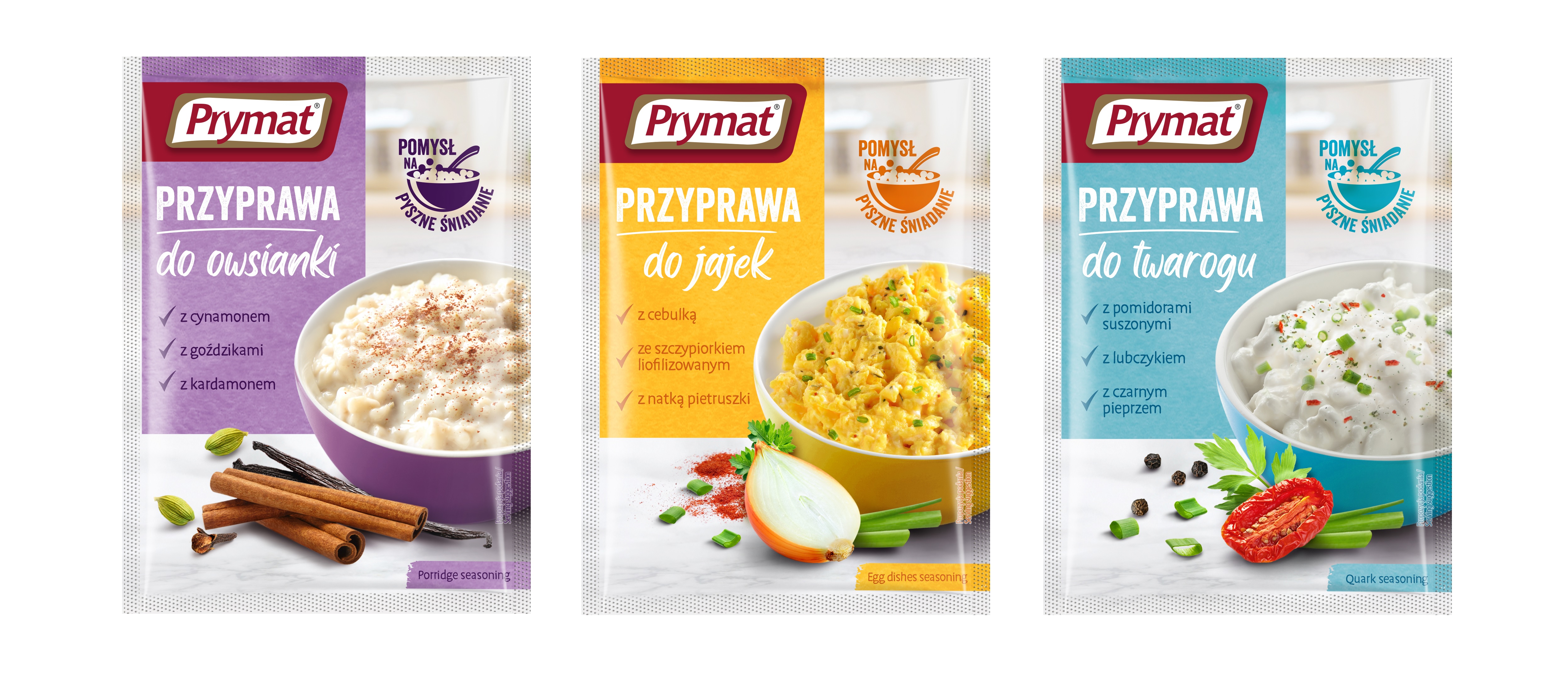 Przypraw sobie śniadanie – 3 nowości w ofercie marki Prymat