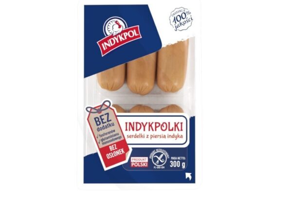 Indykpolki Serdelki z piersi indyka