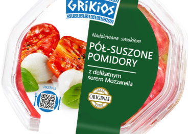 Grikios pół-suszone pomidory z mozzarellą