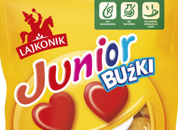 Junior Buźki - nowe przekąski od Lajkonika