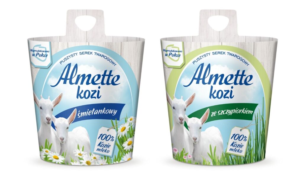 Almette – puszyste serki z koziego mleka