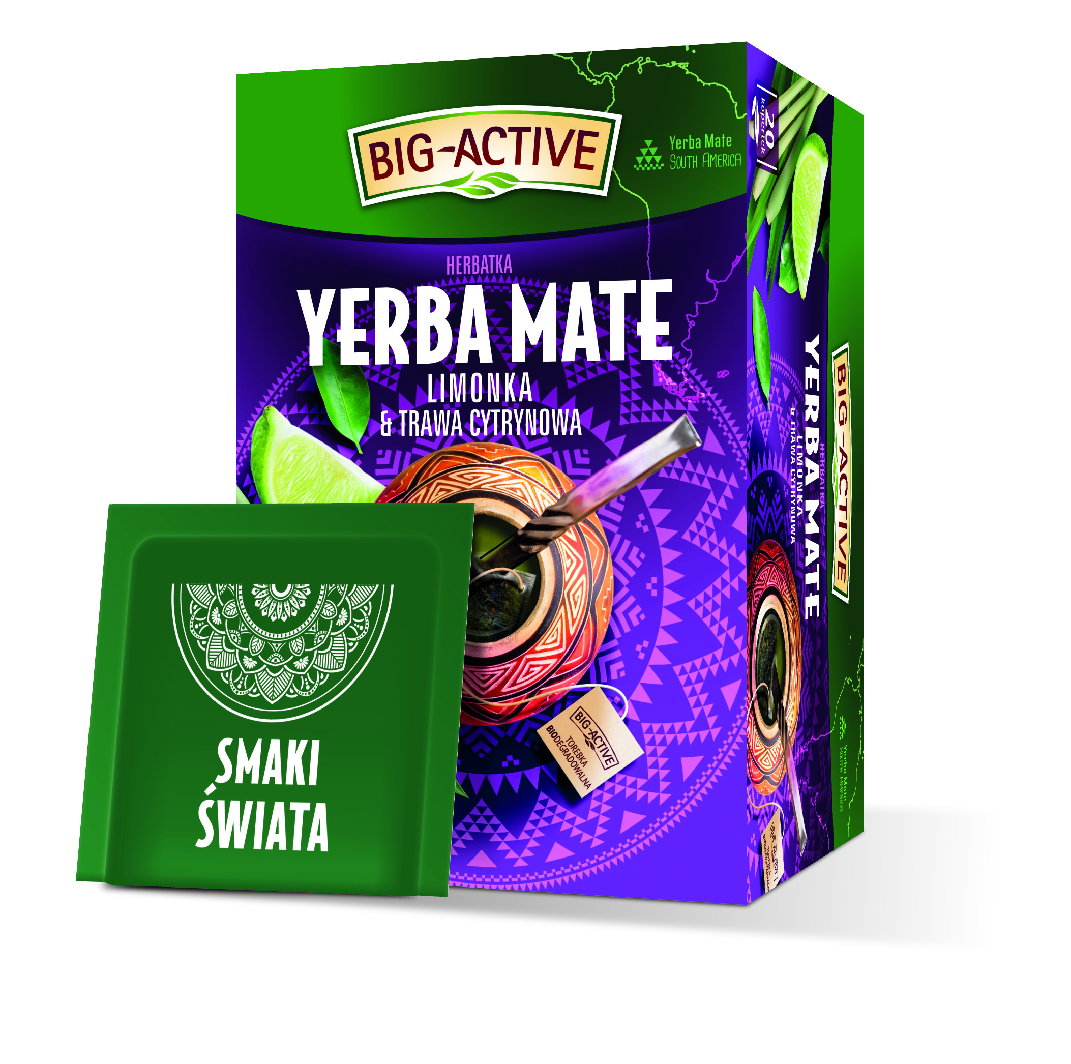 Yerba Mate – Limonka & Trawa Cytrynowa
