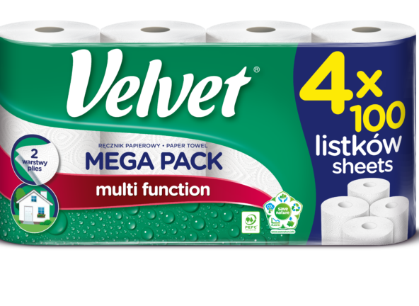 Ręcznik Velvet Mega Pack -  długi, chłonny i wytrzymały