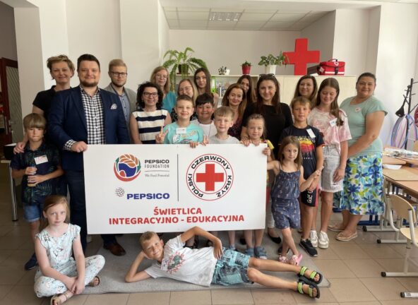 Polski Czerwony Krzyż i Fundacja PepsiCo wspólnie niosą pomoc potrzebującym