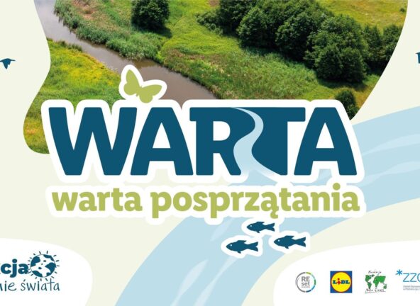 Lidl Polska i Fundacja Nasza Ziemia posprzątają brzegi Warty