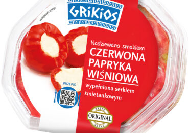 Grikios czerwona papryka wiśniowa wypełniona serkiem śmietankowym 220 g