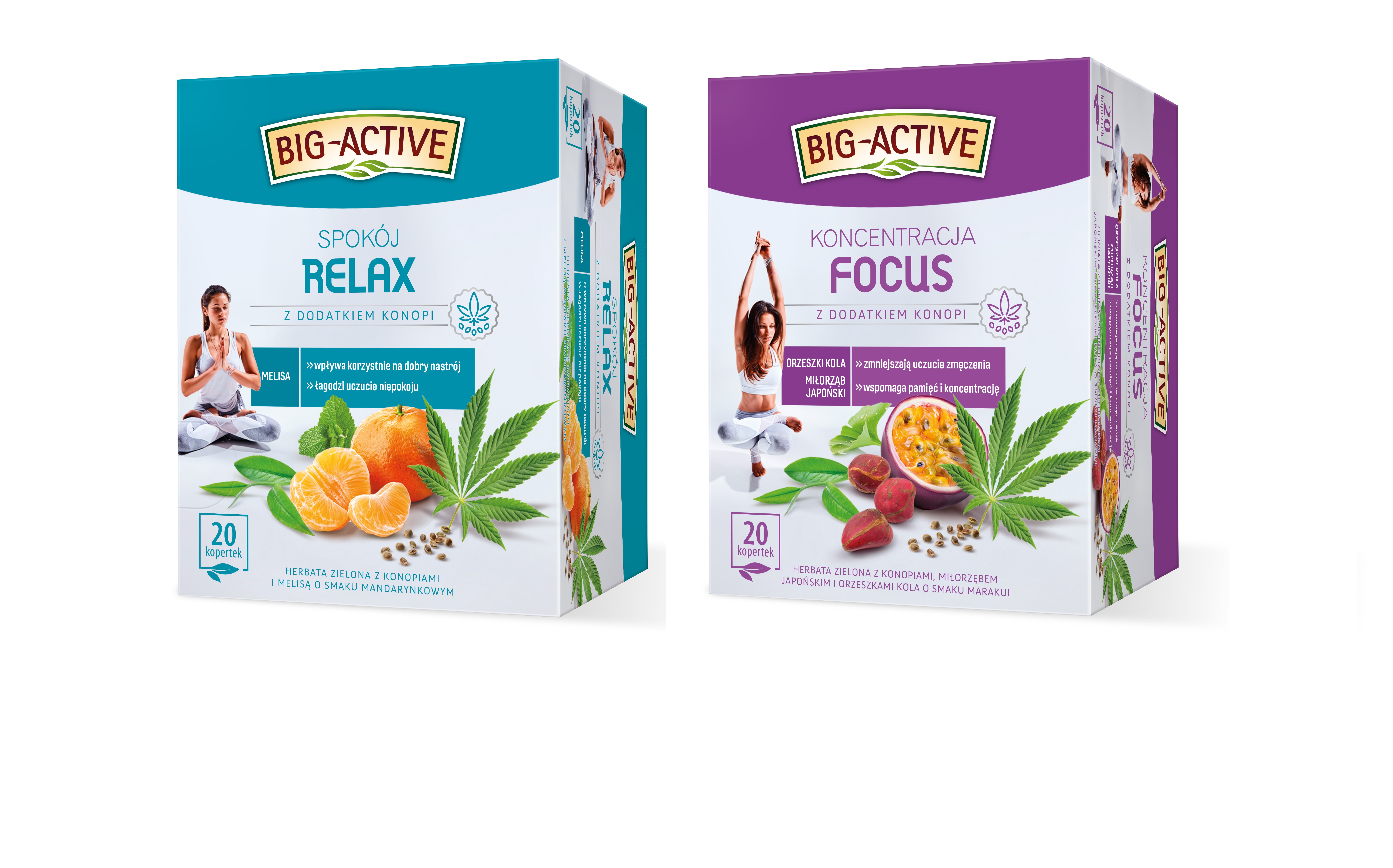 Focus na Relax! Nowe herbaty funkcjonalne Big-Active