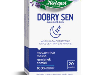 Czas na Dobry Sen! Nowa herbatka funkcjonalna Herbapol