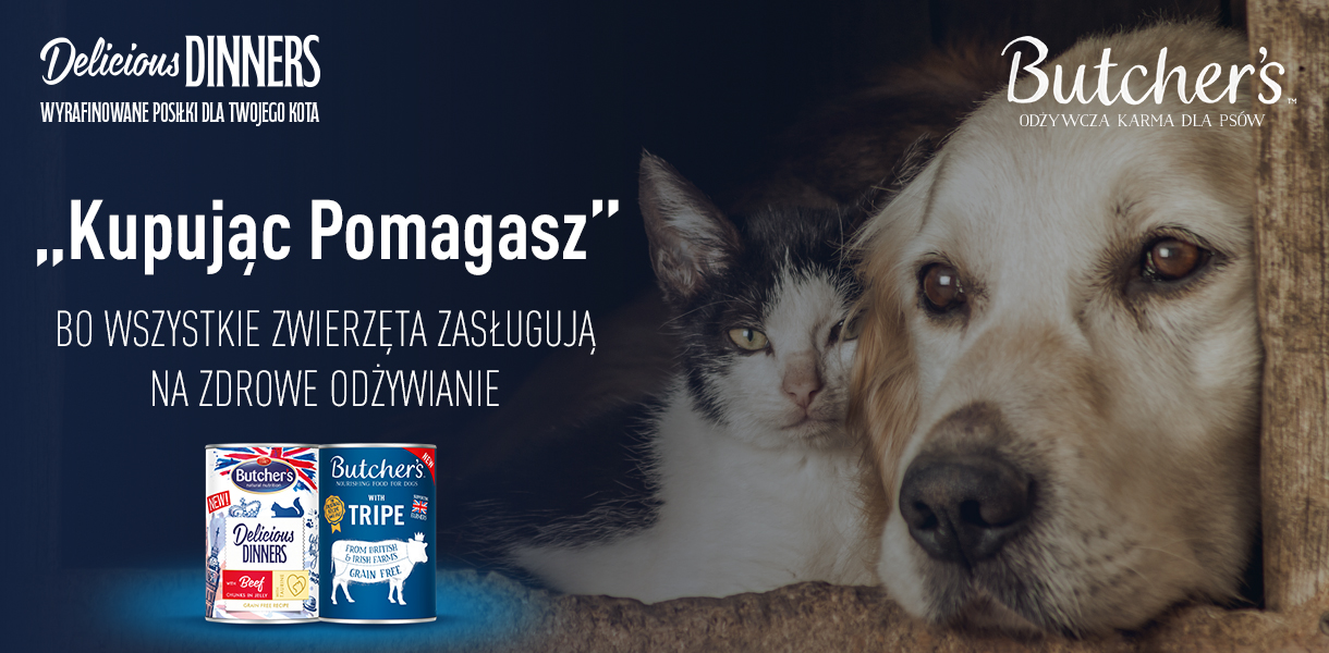 Butcher’s Pet Care: “Kupując Pomagasz”