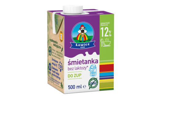 Śmietanka UHT 12% bez laktozy