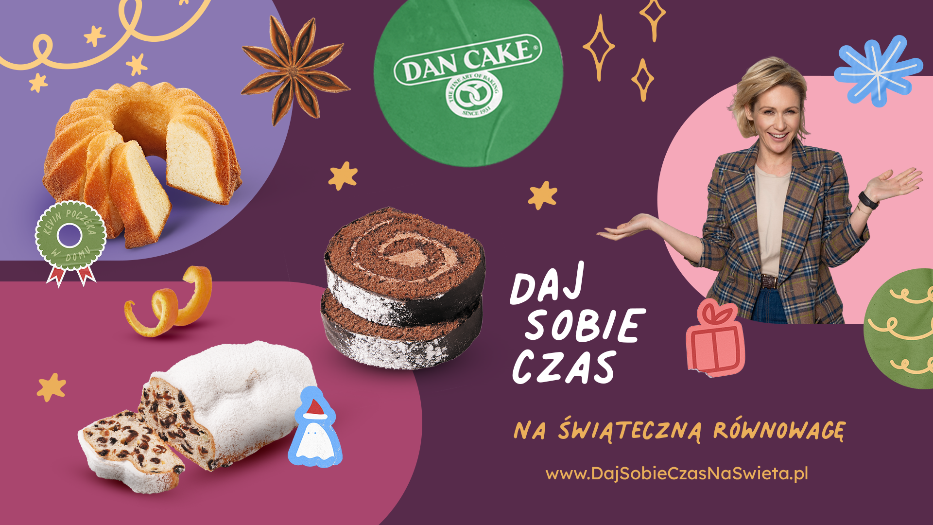 Dan Cake daje czas na spokojne przygotowanie się do Świąt