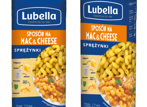 Sprężynki - nowy kształt makaronu w ofercie Lubelli