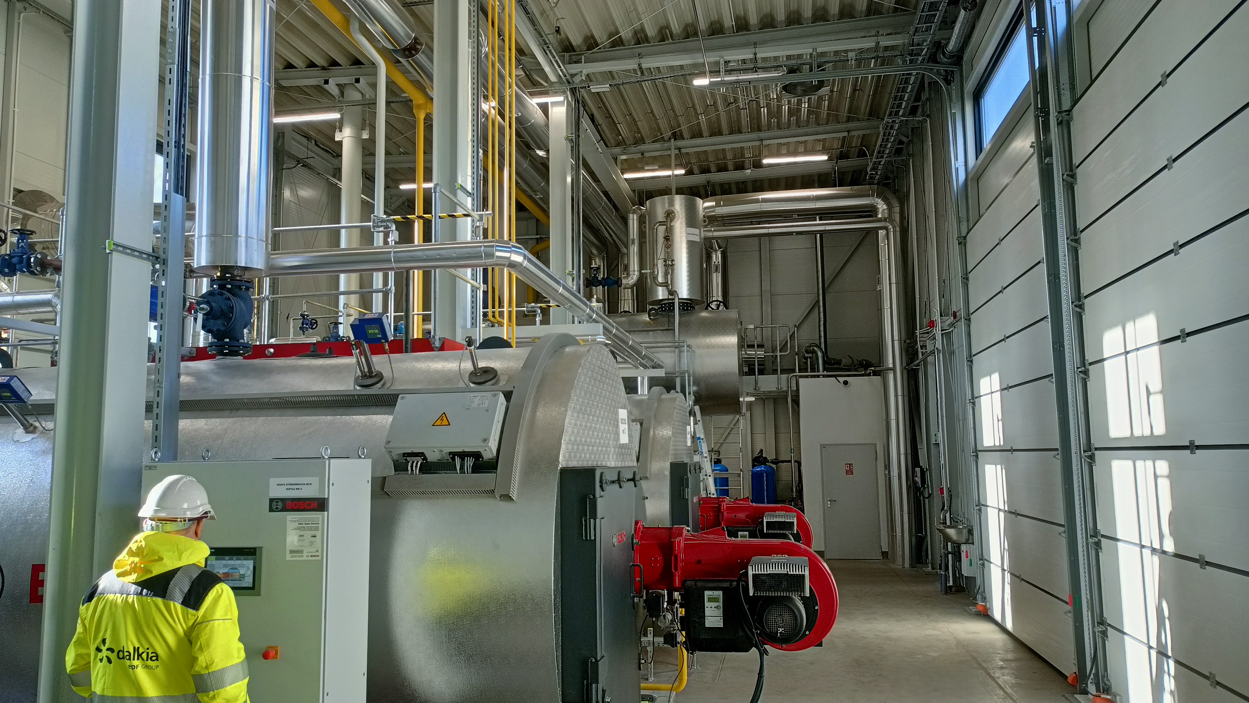 Wydajnie i ekologicznie – Dalkia zakończyła pierwszy etap transformacji energetycznej zakładu Upfield Katowice