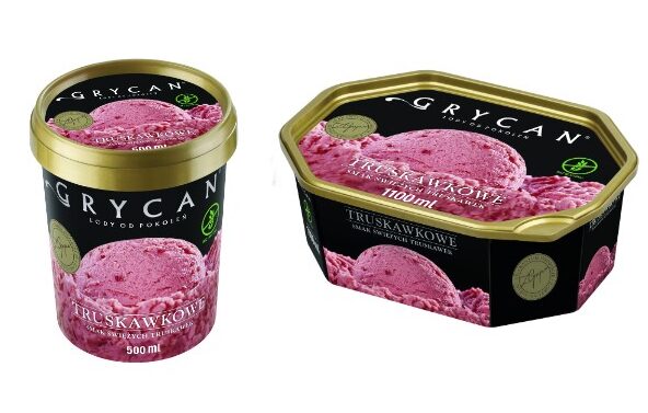 Lody Truskawkowe Grycan