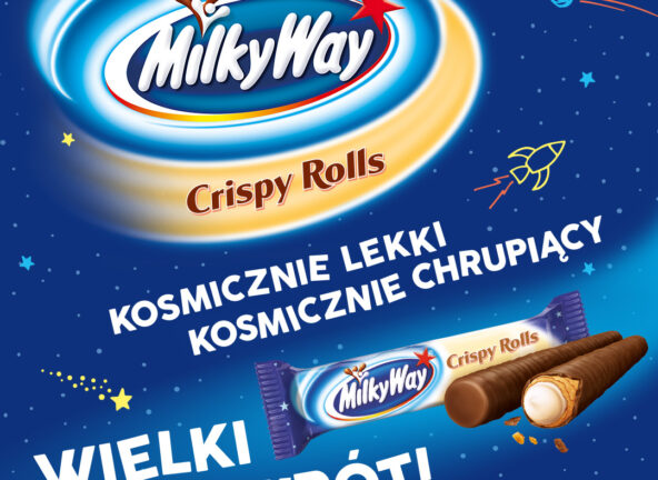 Wielki powrót Milky Way Crispy Rolls®