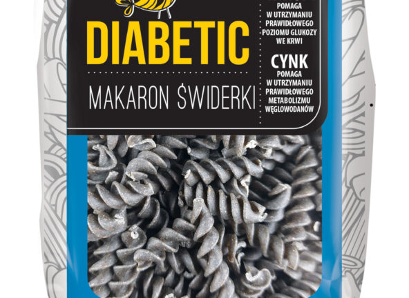 Diabetic to makaron, który wspiera organizm w walce z cukrzycą typu 2